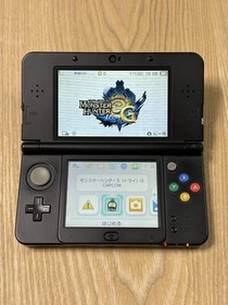 New Nintendo 3DS Black Console Tested Working Very Good Condition Japan