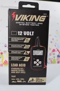 Handheld VIKING 12V Digital Battery and Vehicle Charging System Tester Alt Outpo - Bild 1 von 5