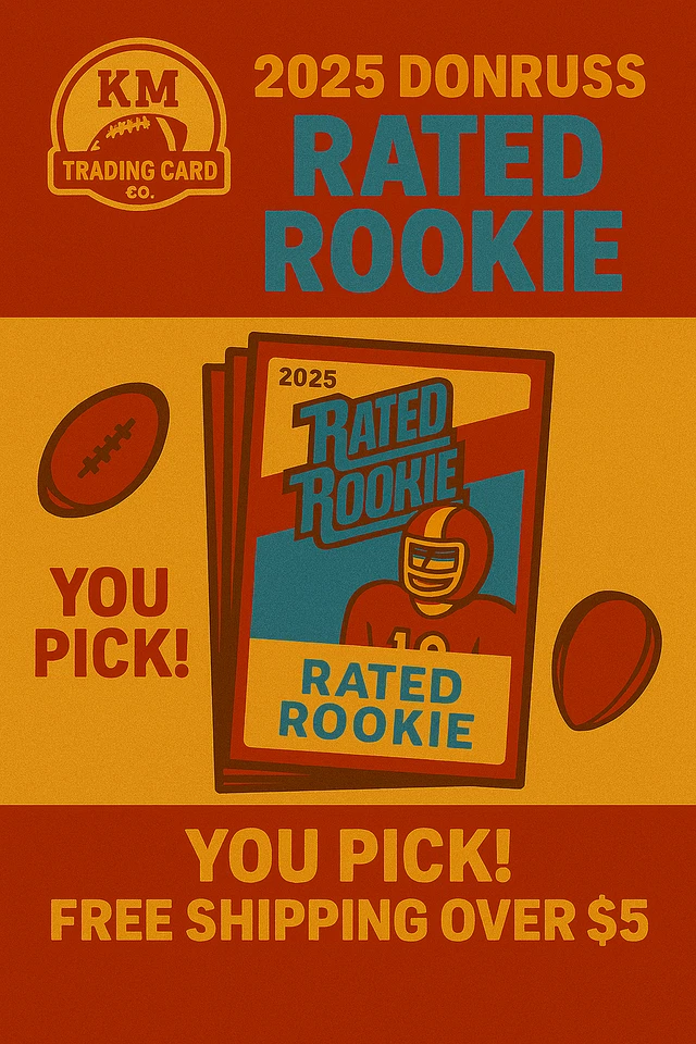 2025 Donruss Football Base Rated Rookies - You Pick! - Free Ship Over $5! - Image 1 of 1