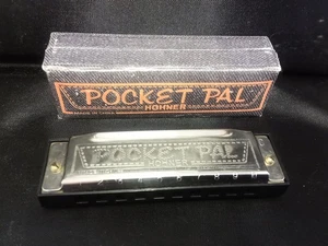 Pocket Pal Hohner Harmonica With Case - Picture 1 of 14