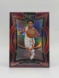 AMEN THOMPSON - 2024-25 Panini Select Basketball #59 - MAROON PRIZM - /175 - Picture 1 of 3