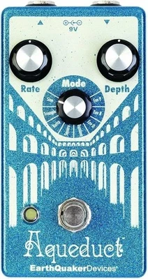 EarthQuaker Devices Aqueduct Pitch Vibrato Guitar Effects Pedal - Image 1 of 4