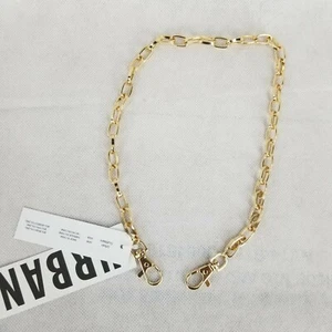 Urban Outfitters 20" Wallet Belt Loop Chain Gold Lobster Claws Unisex Light New - Picture 1 of 10