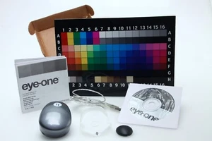 X-Rite i1 Display 2 Monitor Calibration Gretagmacbeth software & colorchart NICE - Picture 1 of 6