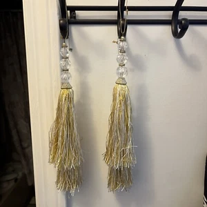 4er Set Vintage Quaste Weihnachtsschmuck - Bild 1 von 4