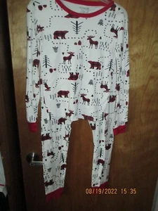 GIRLS 2 PIECE PAJAMA SET SIZE 16 THE CHILDREN'S PLACE WINTER THEMED - Picture 1 of 2