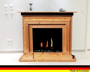 Bioethanol Ethanol und Gelkamin Kamin Berlin Deluxe Nussbaum incl. 3 l Brenner - Bild 1 von 1