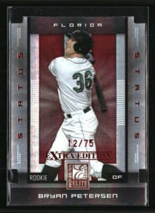 Bryan Petersen 2008 Donruss Elite Extra Edition #106 Baseball Card /75