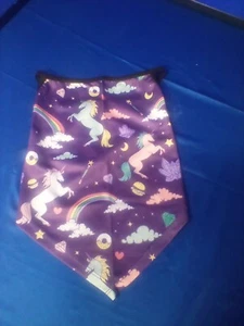 New Kids Unicorns and Rainbows Face Mask/Bandana - Picture 1 of 2