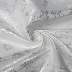 Valentina Textile inc Floral Jacquard Brocade Satin 60" Width Sells by The Yard - Picture 1 of 25
