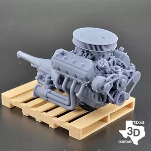 426 Hemi Engine 3D Printed 1:24-1:8 Scale - Picture 1 of 7