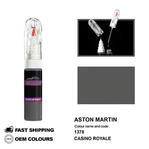 FOR ASTON MARTIN CASINO ROYALE 1378 Touch Up Paint Pen Brush Fix Kit Scratch - Picture 1 of 8