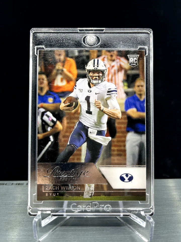 2021 ZACH WILSON RC - Panini Chronicles Draft Picks Prestige #82 Rookie MINT - Image 1 of 4