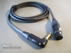Mogami W2534 Quad | Dorado XLR hembra a derecha 1/4" TS | Interconexión desequilibrada - Imagen 1 de 4