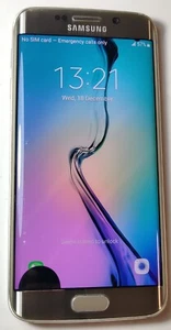 Samsung Galaxy S6 Edge G925F 32GB  Unlocked Gold #280F Working -*Black Dots - Picture 1 of 7