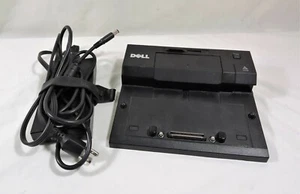 Dell Latitude E-Port Docking Station Replicator with PA-4E Family Power Charger - Picture 1 of 8