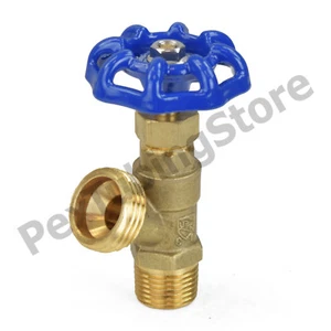 (10) 1/2" MIP Boiler/Water Heater Drain Valves, Multi-Turn, LEAD-FREE Brass - Picture 1 of 2