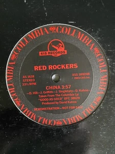 In Store Demonstration Record Red Rockers LP 1983 AS 1618 Stereo “China” - Picture 1 of 9