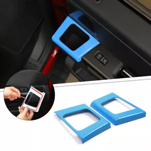 Light Blue Rear Door Handle Cup Holder Panel Trim Cover For Ford F150 2021-2022 - Bild 1 von 9
