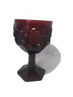 Vintage Avon Cape Cod Collection Ruby Red 3 oz Wine Goblet 2 Available Excellent