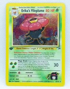 ERIKA'S VILEPLUME 5/132 1st Edition Holo Rare Gym Heroes 2000 - Pokemon Card - Bild 1 von 5