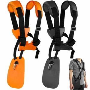 For Brush Cutter& Trimmer Strimmer Padded Double Shoulder Belt Harness Strap New - Picture 1 of 14