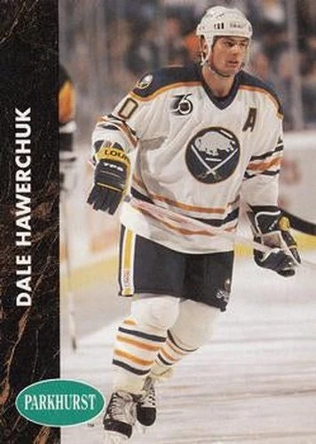 #18 Dale Hawerchuk - Buffalo Sabres - 1991-92 Parkhurst Hockey - Image 1 of 1