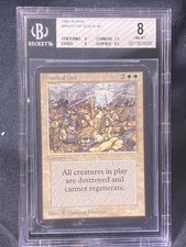 Wrath of God - BGS 8.0 #11824009 Graded - Alpha - MTG Seattle