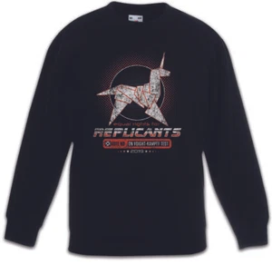 EQUAL RIGHTS FOR REPLICANTS Kids Boys Girls Pullover Voight Kampff Company - Picture 1 of 1
