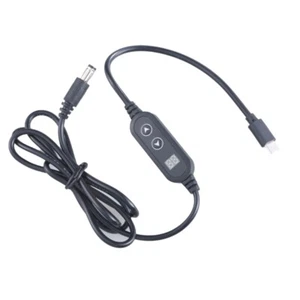 USB to DC5525 Power Cord Cable Line Adjustable Voltages 5V-9V-12V-15V-20V 3A - Picture 1 of 8