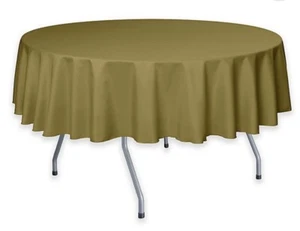 Basic Polyester Tablecloth 72 X 108 Fits Oblong Oval Table - Bed Bath & Beyond - Picture 1 of 3