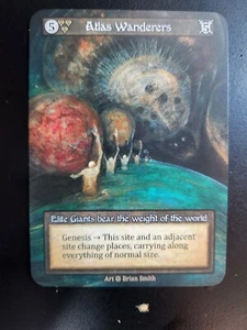 Sorcery Contested Realm TCG Alpha Non-Foil Elite Atlas Wanderers - Picture 1 of 2