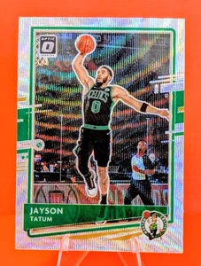 Panini Donruss Optic Silver Wave Prizm #77 2020-21 Jason Tatum Boston Celtics - Imagen 1 de 2