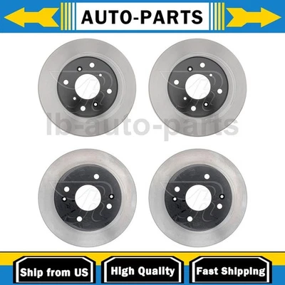 Для 1998-2002 Honda Accord 2,3 л передний задний дисковый тормоз ротор 4 шт. - Изображение 1 из 4