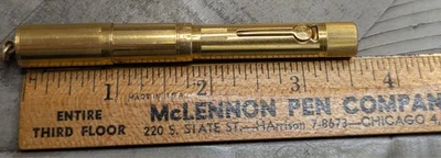 Waterman 0552 1/2 V наперсток крышка винтажный перьевая ручка 14k золото flex nib (*) - Изображение 1 из 4