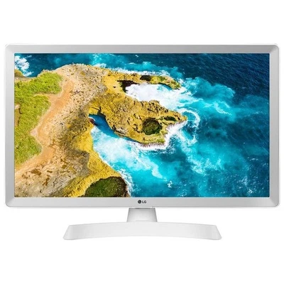 LG 24TQ510S Monitor TV 23.6 smart webOS 22 Wi-Fi NOVITÀ 2022 Bianco - Immagine 1 di 4