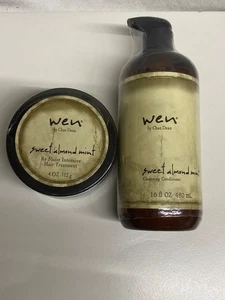 Wen by Chaz Dean Sweet Almond Mint Conditioner 16oz Haarkur Stil Creme - Bild 1 von 2
