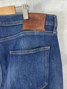 Ace Rivington Slim Taper Candiani Denim 34x31 Med Wash - Picture 1 of 10
