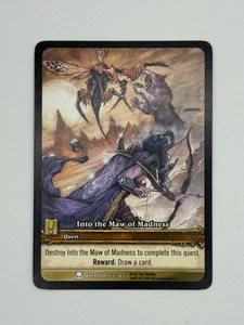 Juego de cartas coleccionables World of Warcraft Azeroth 353/361 arte extendido en las fauces de la locura - Imagen 1 de 1