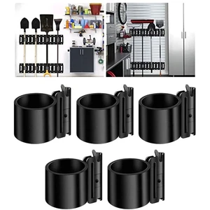 Für E Track Werkzeughalter Set 5-teilig Schwerlast Aufbewahrung Halterungen fü - Picture 1 of 9