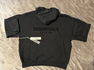 NEW Fear of God Essentials Hoodie Black Size Small 100% Authentic ✅ - Picture 1 of 8