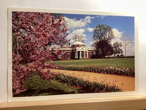 Monticello, Home of Thomas Jefferson: Charlottesville, VA - Vintage Postcard - Picture 1 of 3