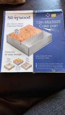 SILVERWOOD 12 ZOLL MULTIGRÖSSE KUCHENFORM - Bild 1 von 4