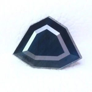 ICA Certified 100% Natural Sapphire 1.13Ct VVS Blue Fancy Cut - Picture 1 of 8