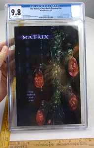 Cómic The Matrix vista previa CGC grado 9.8 retirado del mercado cuando salió la película - Imagen 1 de 3