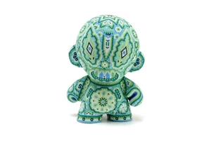 Marakame 7 in. original KidRobot Munny Hikuri Huichol Art | Crystal beads - Picture 1 of 15
