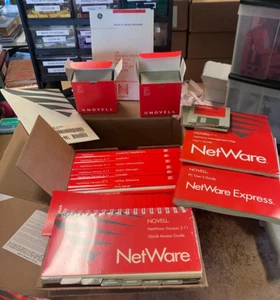 NOVELL ® NETWARE ® V 3.11 Network Products With 5.25 Floppies SEE DESCRIPTION - Photo 1/9