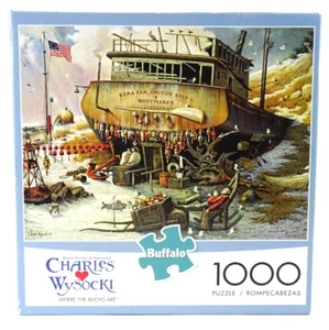 Charles Wysocki Jigsaw Puzzle 'Where the Buoys Are' 1,000 Pieces FACTORY SEALED - Picture 1 of 4