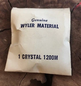 Genuino Wyler Vintage Reloj de Buceo Cristal 30,55m con Fecha Rectangular Años 60 1200M - Imagen 1 de 1