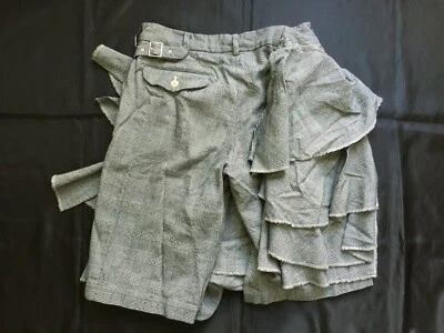 Calça COMME Des GARCONS COMME Des GARCONS com babados AD2014 - Imagem 1 de 4